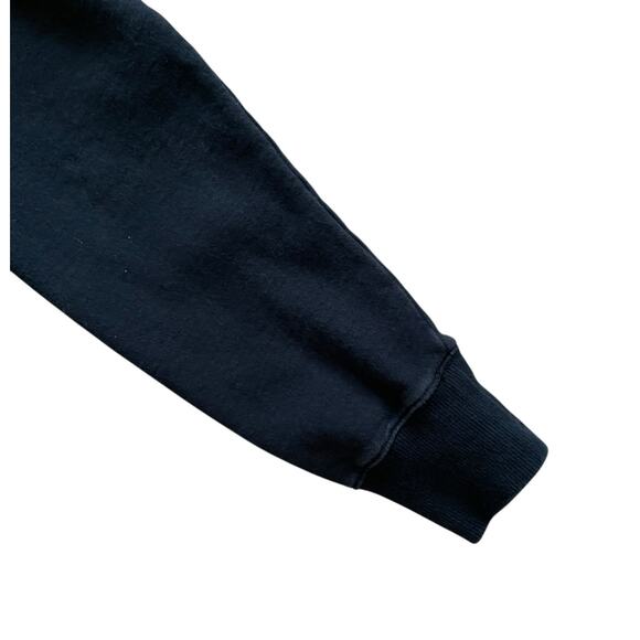 Rapha Chain Stitch Crew Neck Cotton Logo Sweatshirt Black Men's Medium - Picture 12 of 16